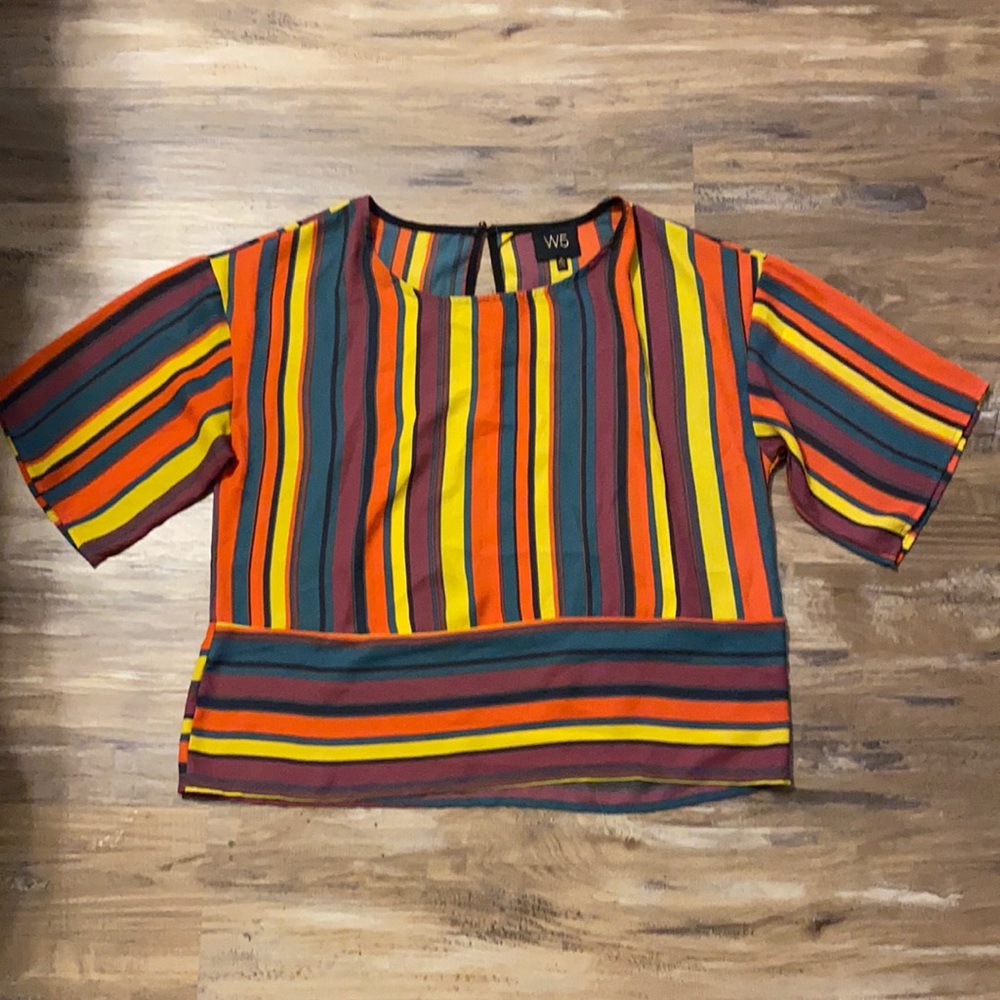 ANTHROPOLOGIE W5 striped blouse